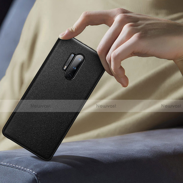 Soft Luxury Leather Snap On Case Cover for OnePlus 8 Pro