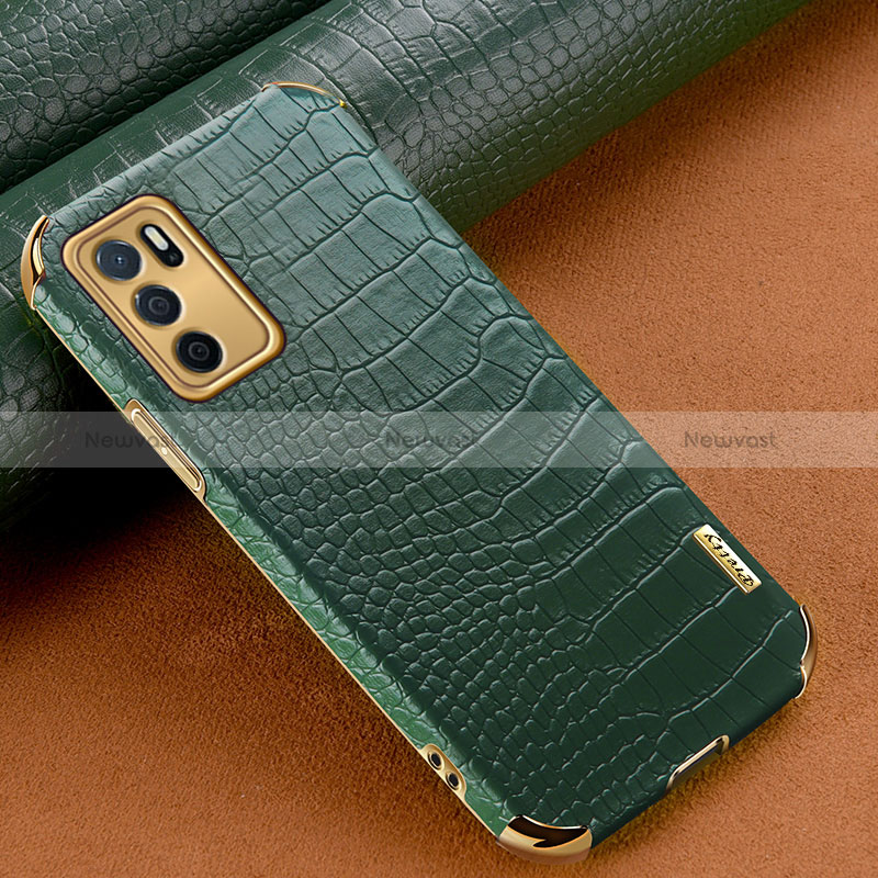Soft Luxury Leather Snap On Case Cover for Oppo A16s