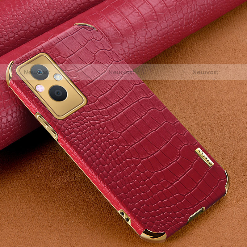 Soft Luxury Leather Snap On Case Cover for Oppo F21s Pro 5G