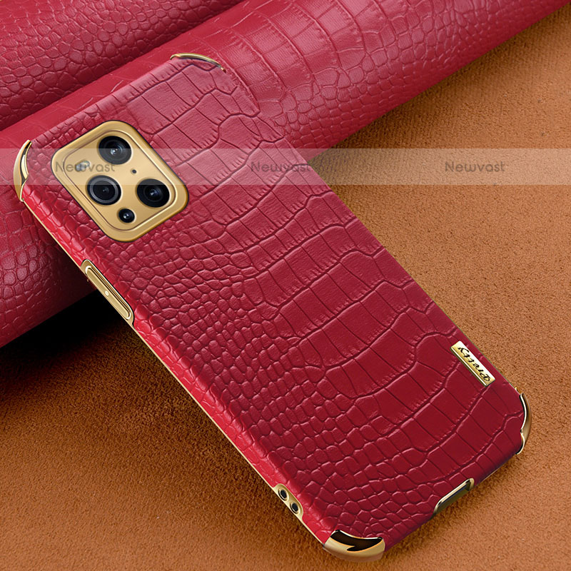 Soft Luxury Leather Snap On Case Cover for Oppo Find X3 Pro 5G