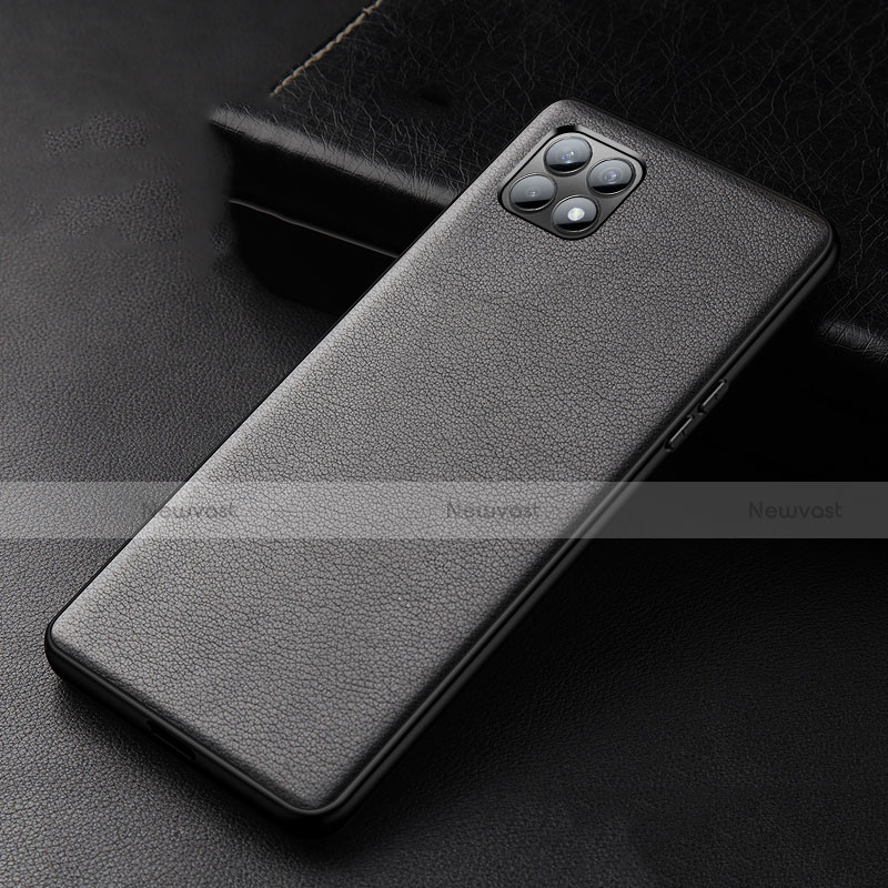 Soft Luxury Leather Snap On Case Cover for Oppo Reno4 SE 5G