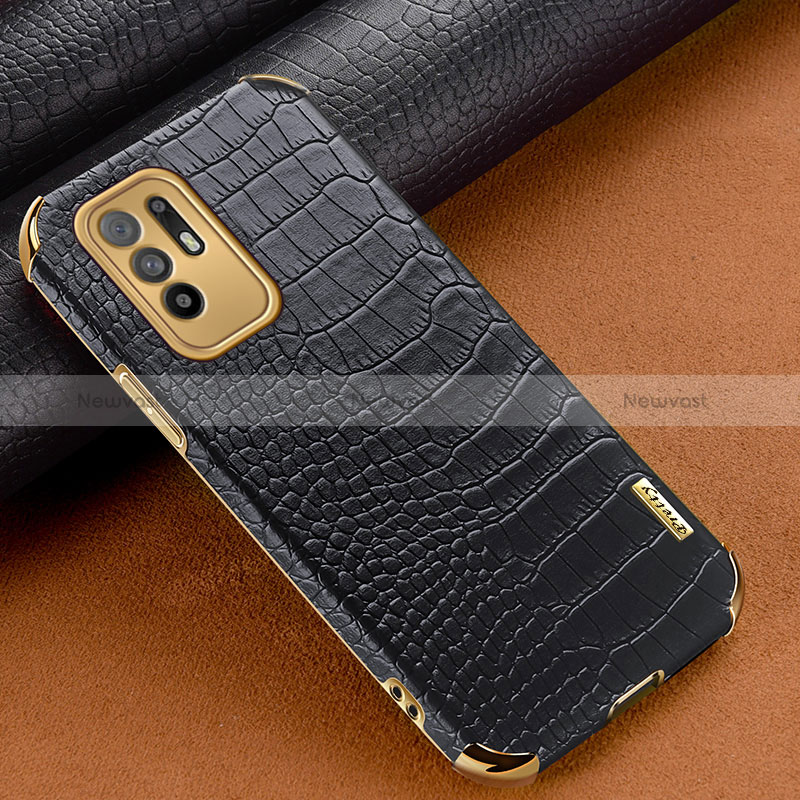 Soft Luxury Leather Snap On Case Cover for Oppo Reno5 Z 5G