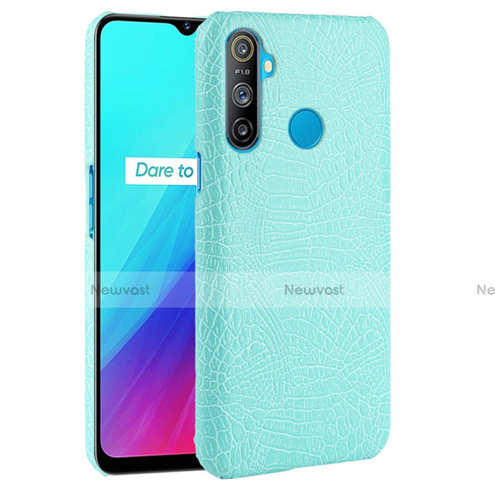Soft Luxury Leather Snap On Case Cover for Realme C3