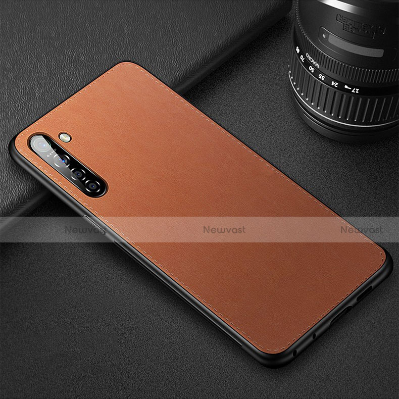 Soft Luxury Leather Snap On Case Cover for Realme XT