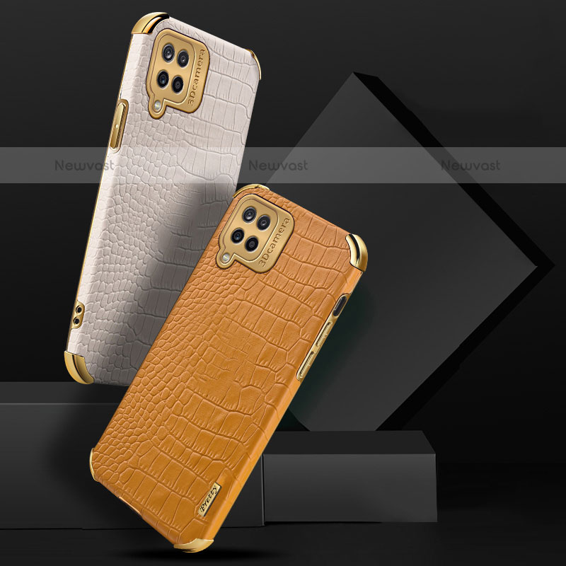 Soft Luxury Leather Snap On Case Cover for Samsung Galaxy F12