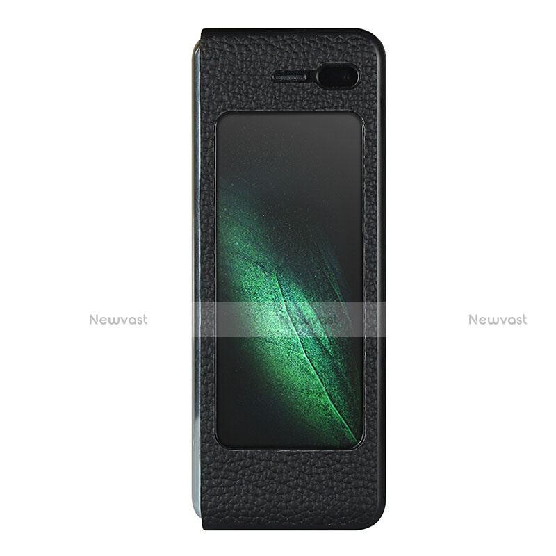 Soft Luxury Leather Snap On Case Cover for Samsung Galaxy Fold