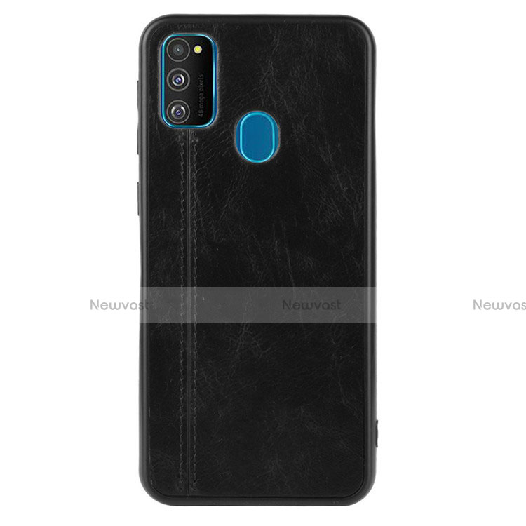 Soft Luxury Leather Snap On Case Cover for Samsung Galaxy M21