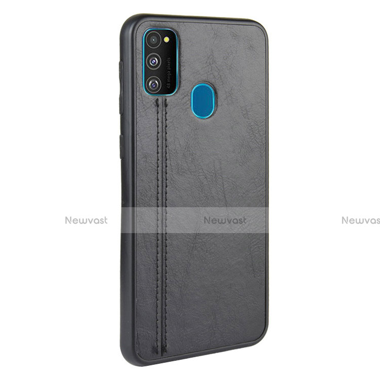 Soft Luxury Leather Snap On Case Cover for Samsung Galaxy M21