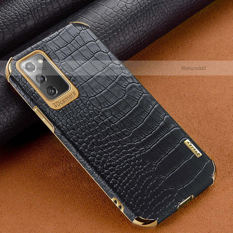 Soft Luxury Leather Snap On Case Cover for Samsung Galaxy Note 20 5G