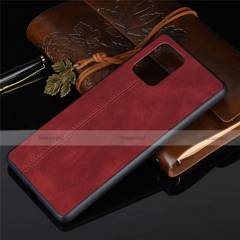 Soft Luxury Leather Snap On Case Cover for Samsung Galaxy S10 Lite