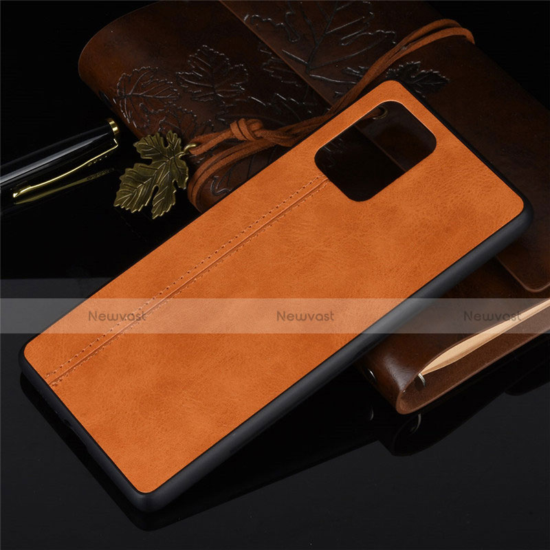 Soft Luxury Leather Snap On Case Cover for Samsung Galaxy S10 Lite