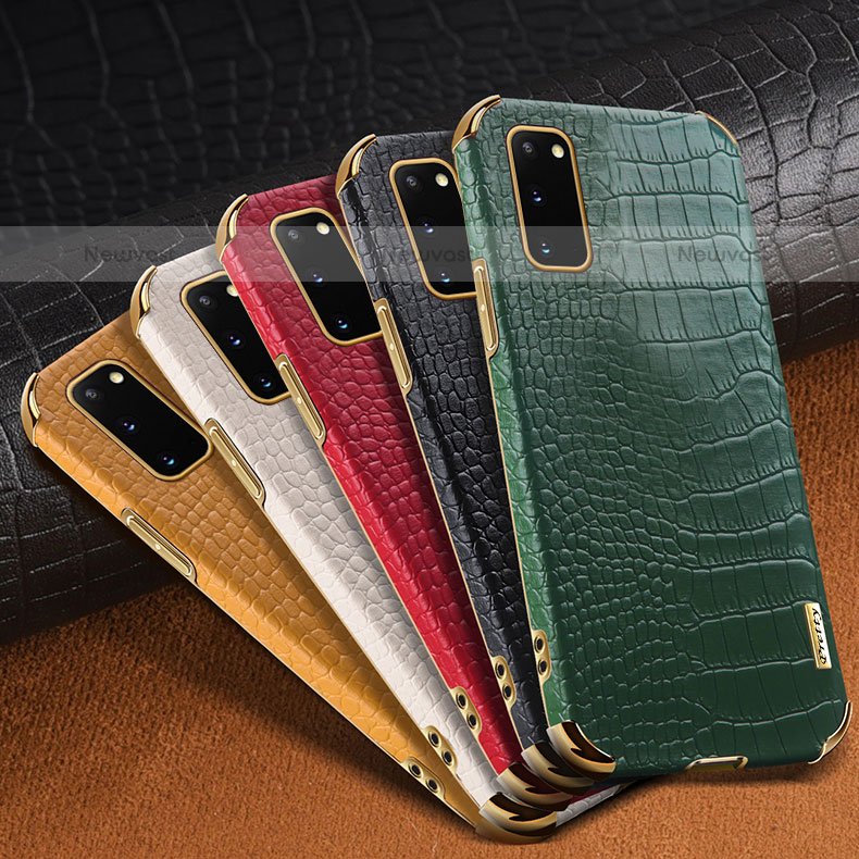 Soft Luxury Leather Snap On Case Cover for Samsung Galaxy S20