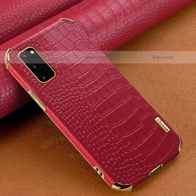 Soft Luxury Leather Snap On Case Cover for Samsung Galaxy S20