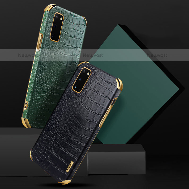 Soft Luxury Leather Snap On Case Cover for Samsung Galaxy S20