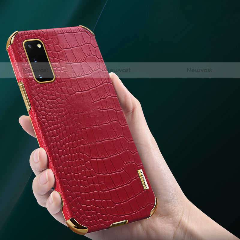 Soft Luxury Leather Snap On Case Cover for Samsung Galaxy S20