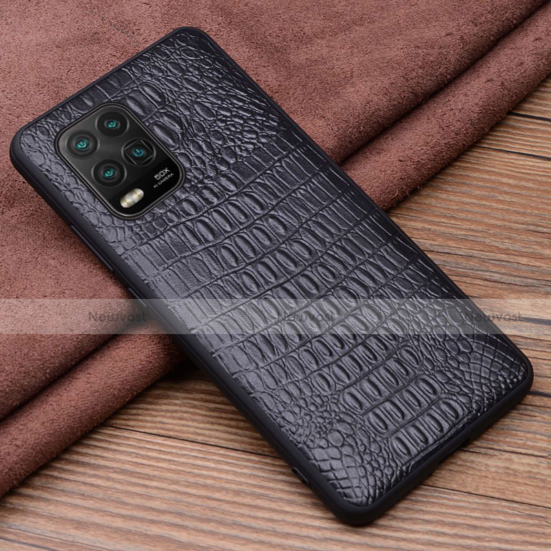 Soft Luxury Leather Snap On Case Cover for Xiaomi Mi 10 Lite