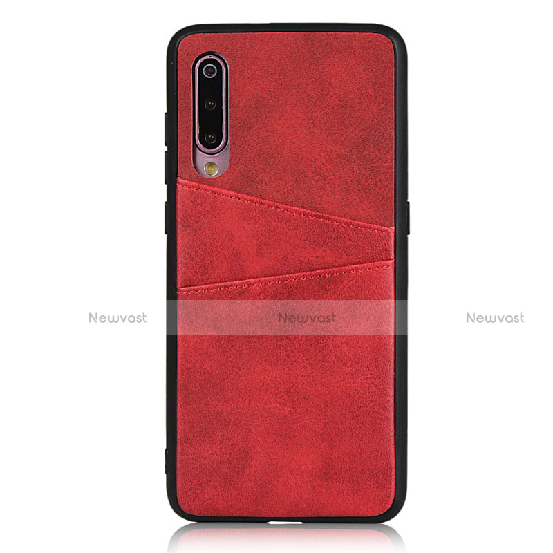 Soft Luxury Leather Snap On Case Cover for Xiaomi Mi 9 Lite