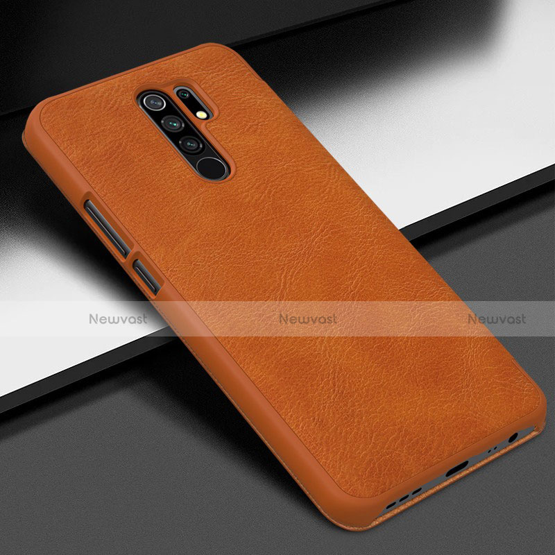 Soft Luxury Leather Snap On Case Cover for Xiaomi Redmi 9