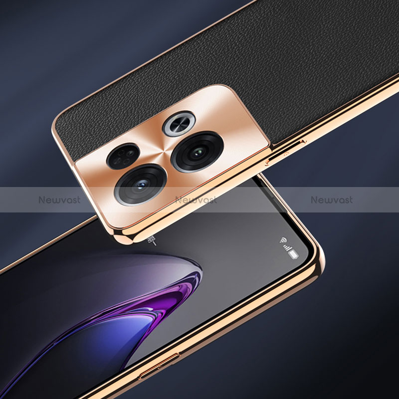 Soft Luxury Leather Snap On Case Cover GS1 for Oppo Reno8 5G