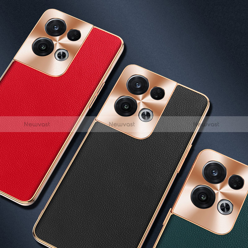 Soft Luxury Leather Snap On Case Cover GS1 for Oppo Reno8 Pro+ Plus 5G