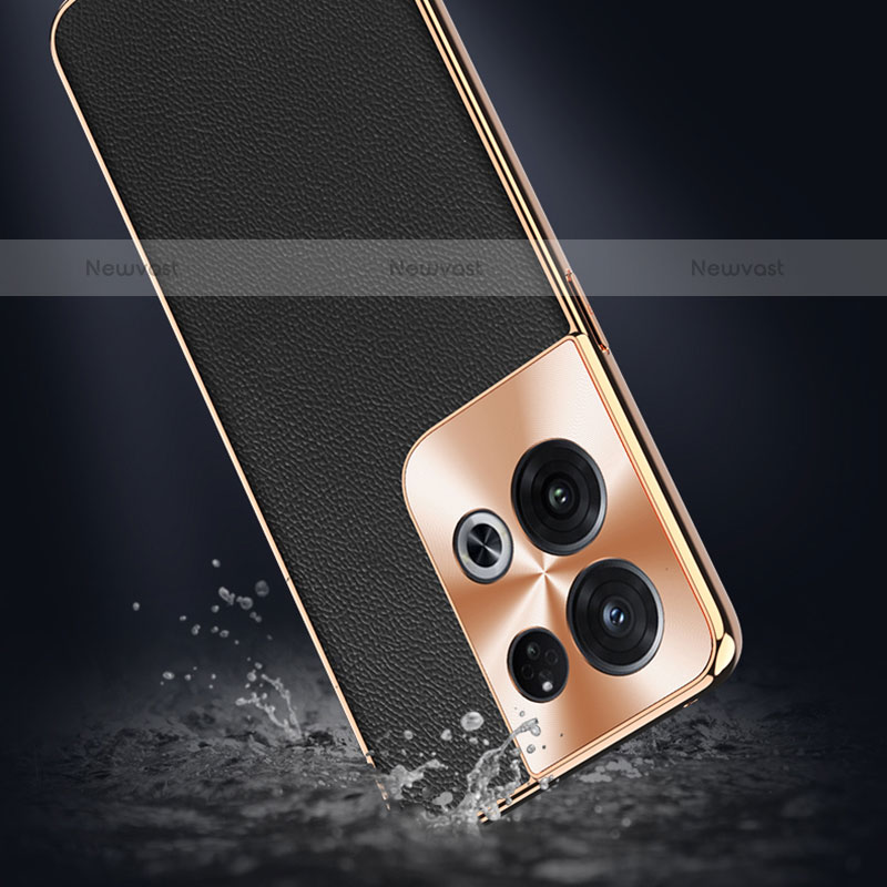 Soft Luxury Leather Snap On Case Cover GS1 for Oppo Reno9 Pro+ Plus 5G