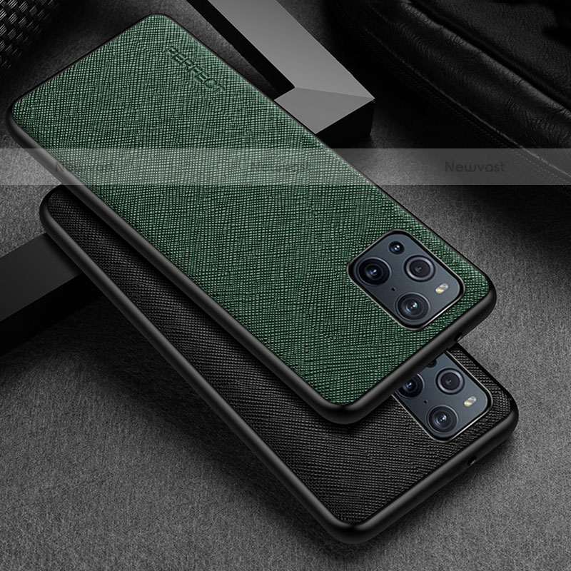 Soft Luxury Leather Snap On Case Cover GS2 for Oppo Find X3 Pro 5G