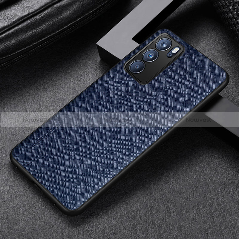 Soft Luxury Leather Snap On Case Cover GS2 for Oppo Reno6 Pro 5G India
