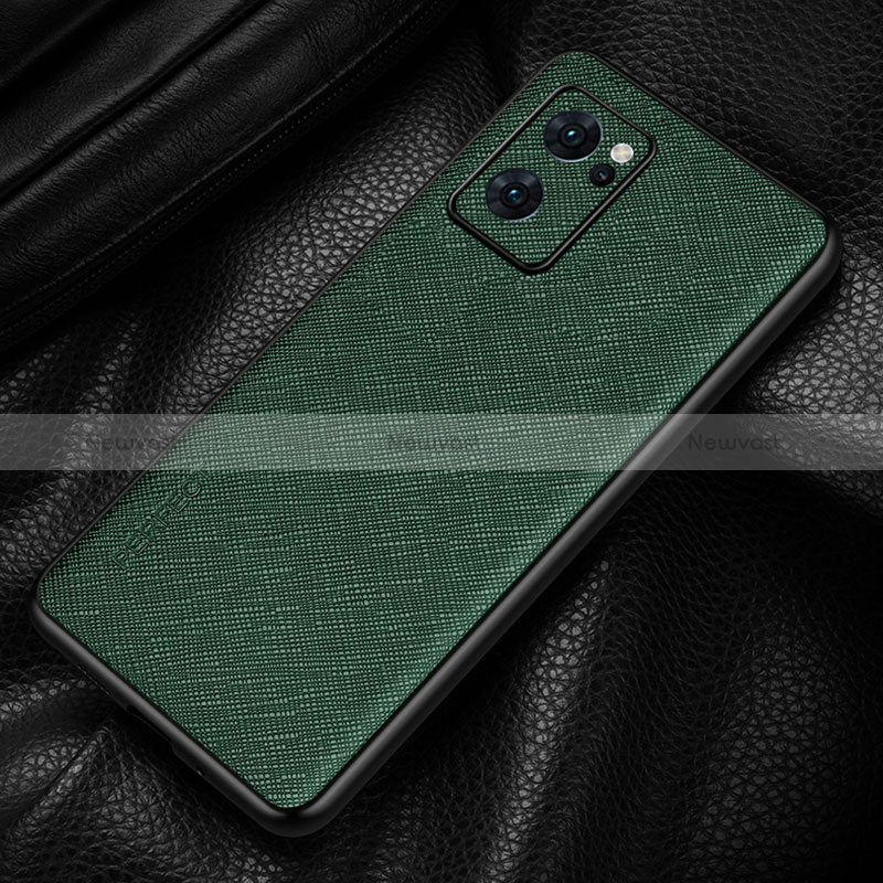 Soft Luxury Leather Snap On Case Cover GS2 for Oppo Reno7 SE 5G