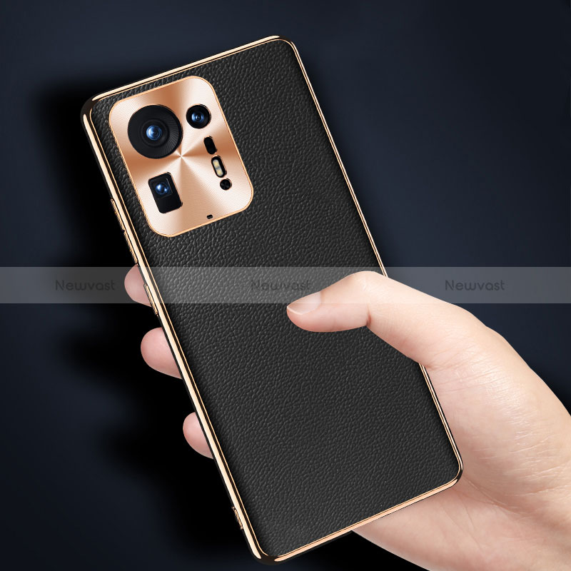 Soft Luxury Leather Snap On Case Cover GS2 for Xiaomi Mi Mix 4 5G