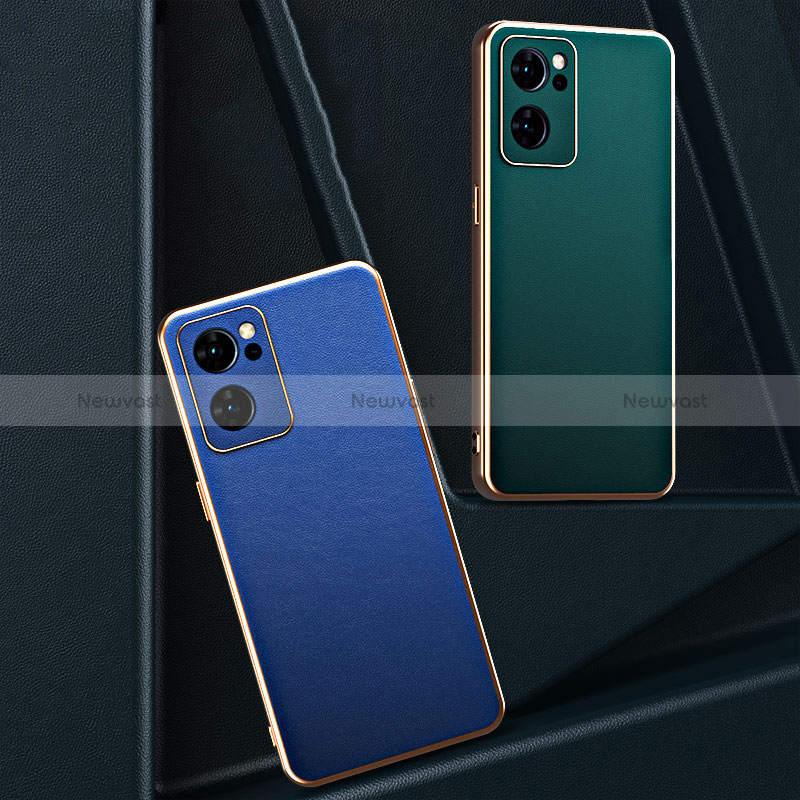 Soft Luxury Leather Snap On Case Cover GS4 for Oppo Reno7 SE 5G