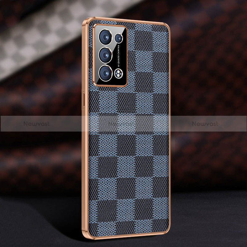 Soft Luxury Leather Snap On Case Cover JB1 for Oppo Reno6 Pro+ Plus 5G