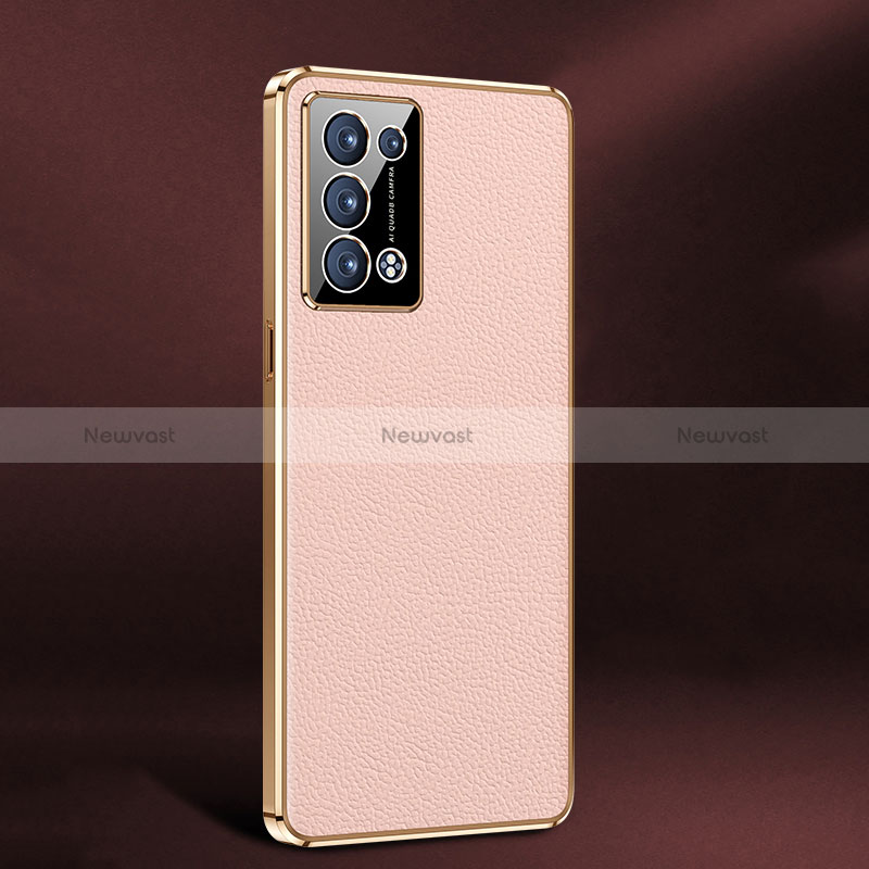 Soft Luxury Leather Snap On Case Cover JB2 for Oppo Reno6 Pro 5G