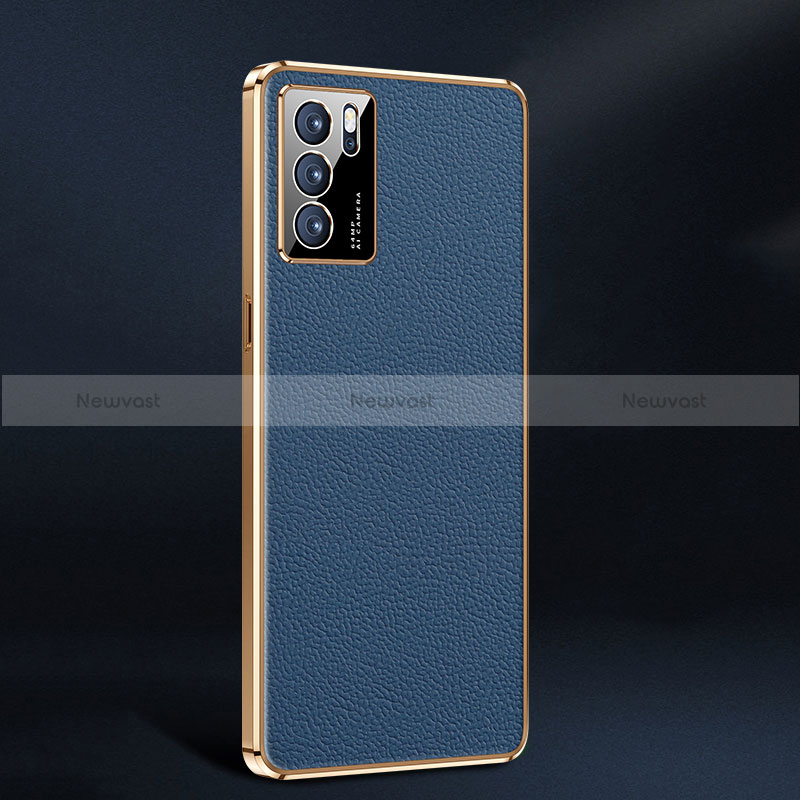 Soft Luxury Leather Snap On Case Cover JB2 for Oppo Reno6 Pro 5G India