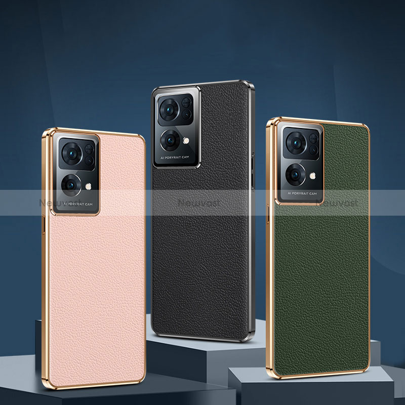 Soft Luxury Leather Snap On Case Cover JB2 for Oppo Reno7 Pro 5G