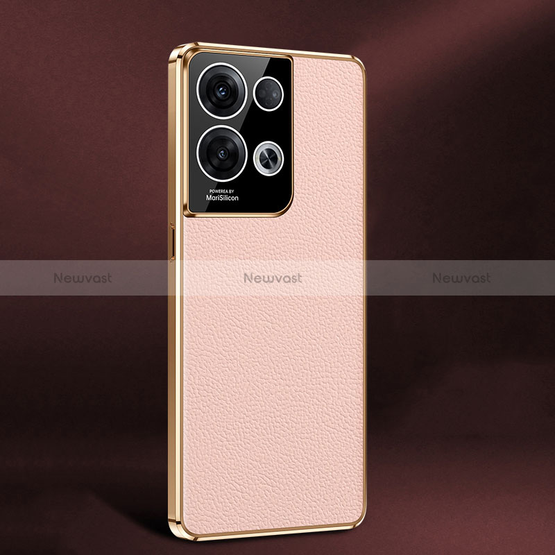 Soft Luxury Leather Snap On Case Cover JB2 for Oppo Reno8 Pro+ Plus 5G