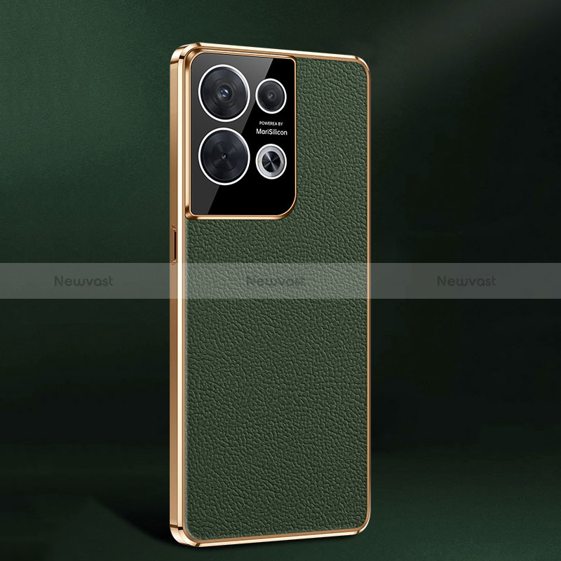 Soft Luxury Leather Snap On Case Cover JB2 for Oppo Reno9 5G