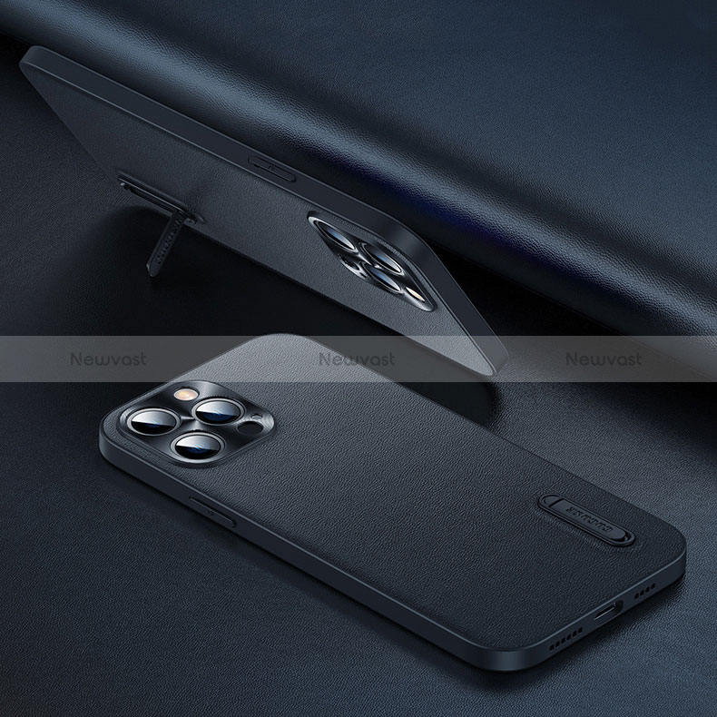 Soft Luxury Leather Snap On Case Cover JB3 for Apple iPhone 13 Pro Max