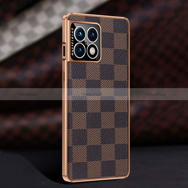 Soft Luxury Leather Snap On Case Cover JB4 for OnePlus 10 Pro 5G