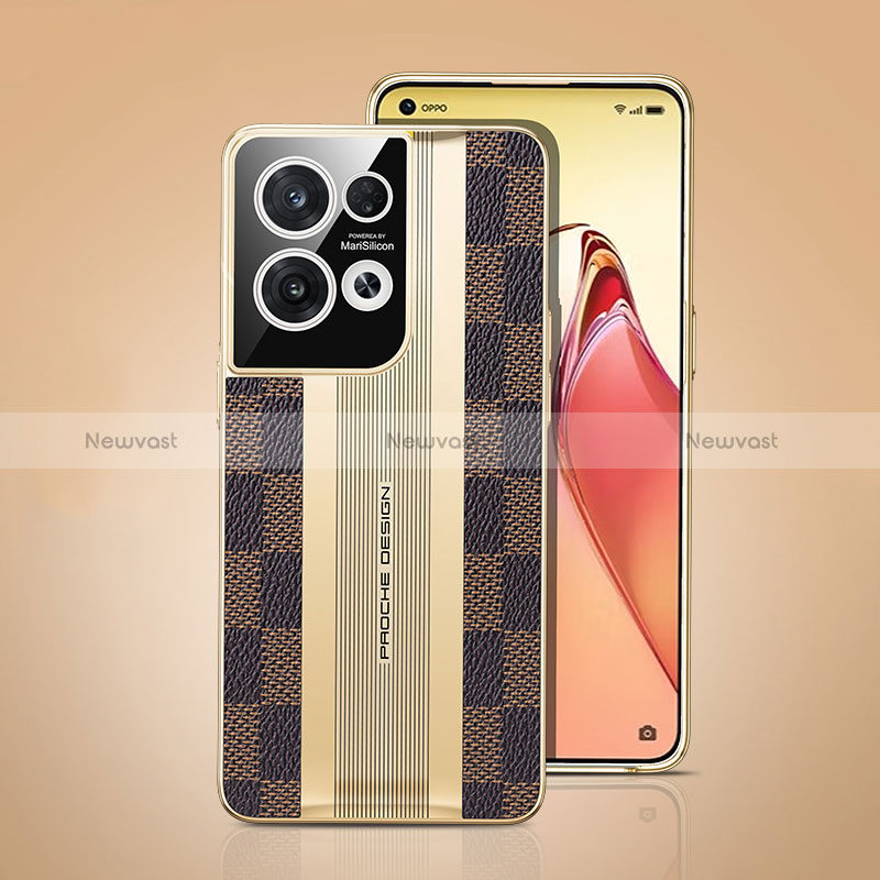Soft Luxury Leather Snap On Case Cover JB4 for Oppo Reno8 5G