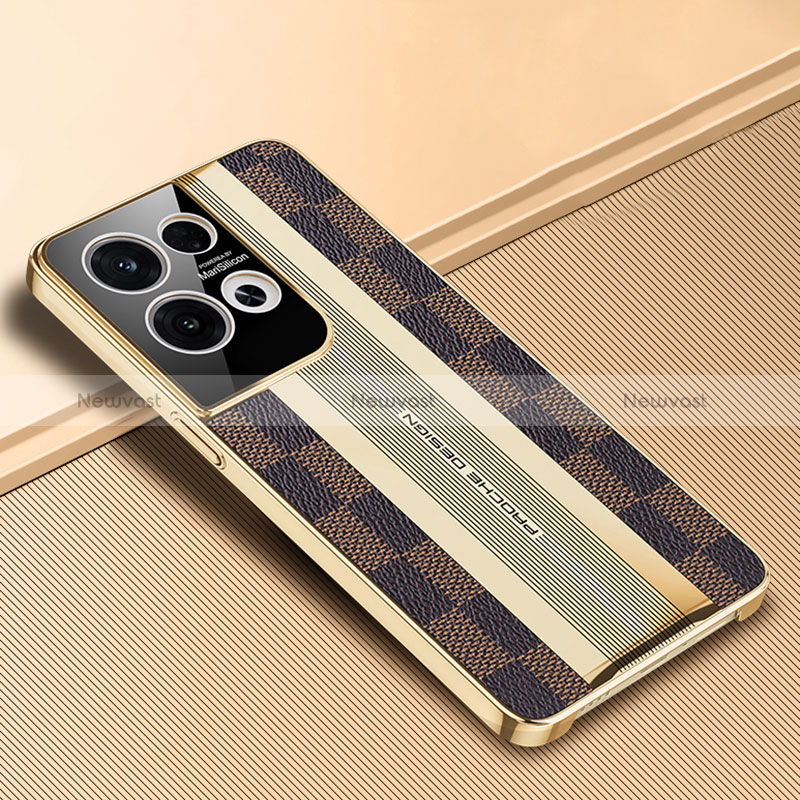 Soft Luxury Leather Snap On Case Cover JB4 for Oppo Reno8 5G