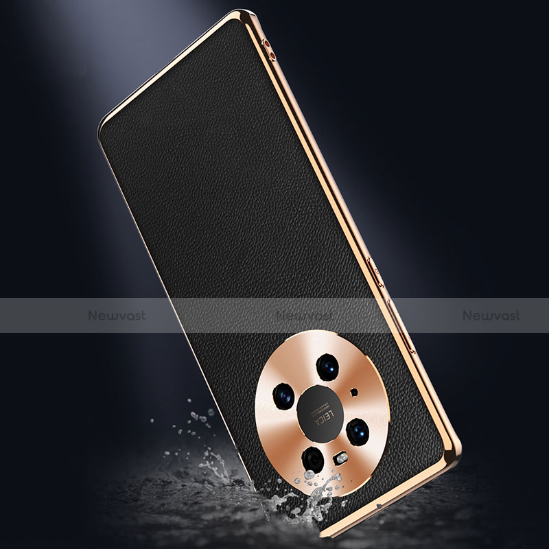Soft Luxury Leather Snap On Case Cover K03 for Huawei Mate 40E 5G