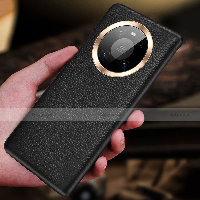 Soft Luxury Leather Snap On Case Cover L01 for Huawei Mate 40E 4G