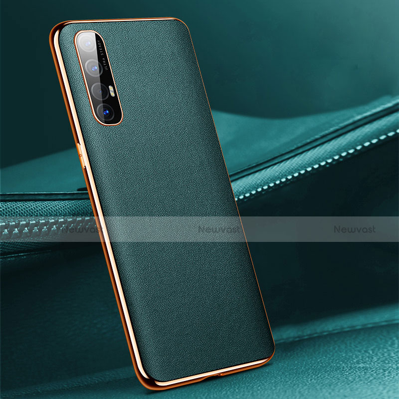 Soft Luxury Leather Snap On Case Cover L01 for Oppo Reno3 Pro