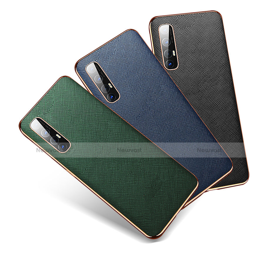 Soft Luxury Leather Snap On Case Cover L02 for Oppo Find X2 Neo