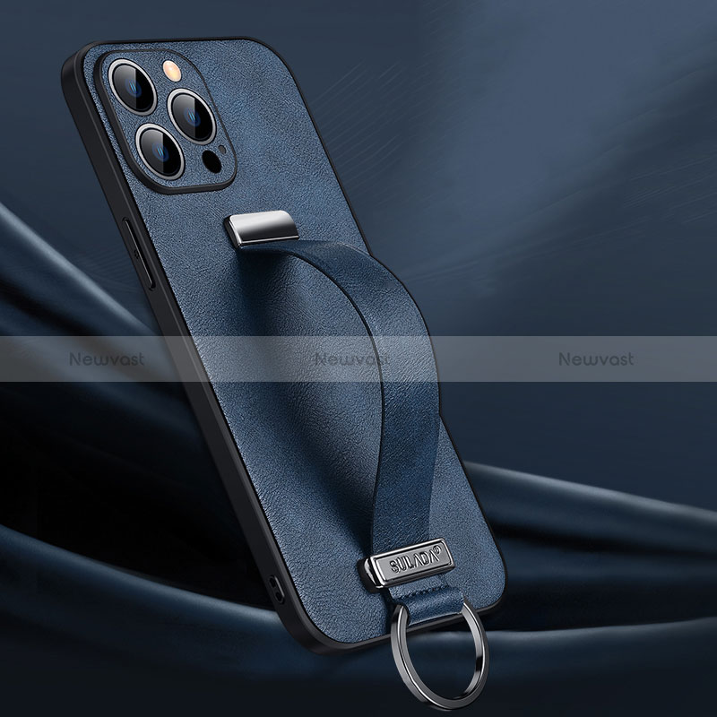 Soft Luxury Leather Snap On Case Cover LD1 for Apple iPhone 15 Pro Max