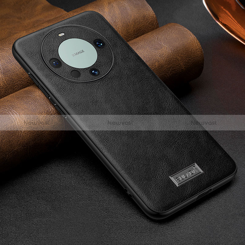 Soft Luxury Leather Snap On Case Cover LD1 for Huawei Mate 60 Pro+ Plus