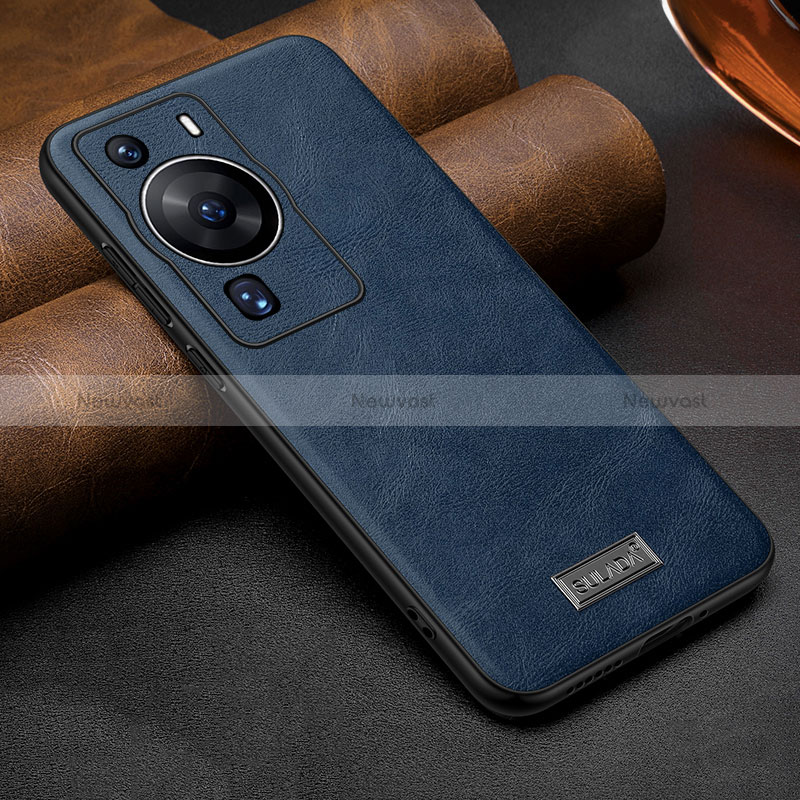Soft Luxury Leather Snap On Case Cover LD2 for Huawei P60 Pro