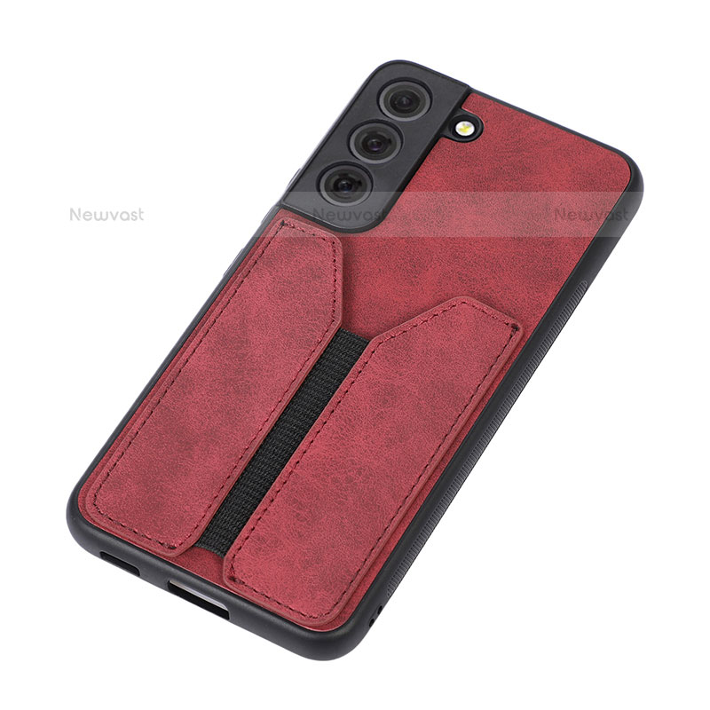 Soft Luxury Leather Snap On Case Cover M02T for Samsung Galaxy S23 5G