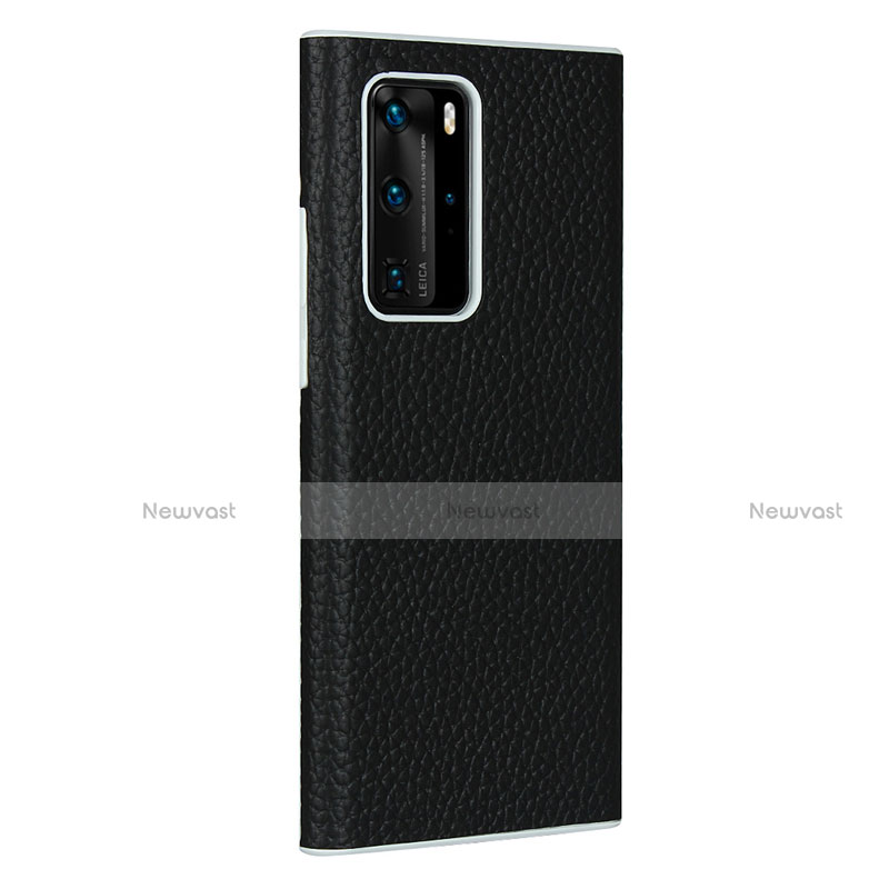 Soft Luxury Leather Snap On Case Cover N01 for Huawei P40 Pro