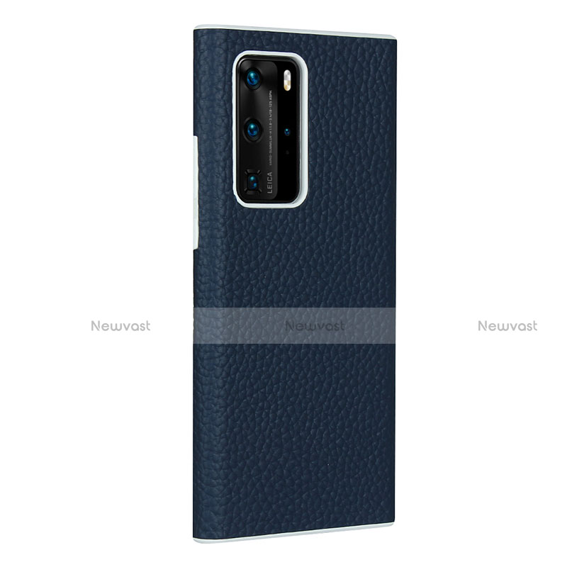Soft Luxury Leather Snap On Case Cover N01 for Huawei P40 Pro